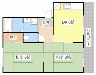 ピープルKの物件間取画像